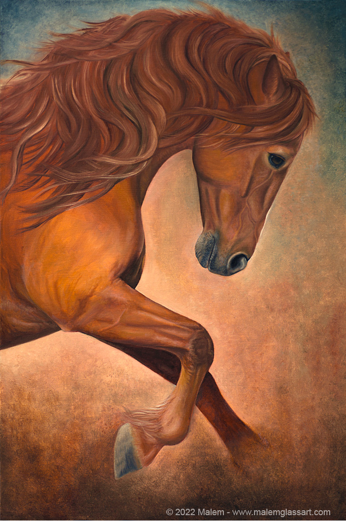 Horse Art by Malem